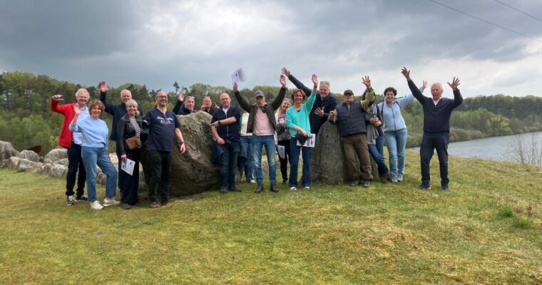 Leeuwen op het Zwerfsteneneiland