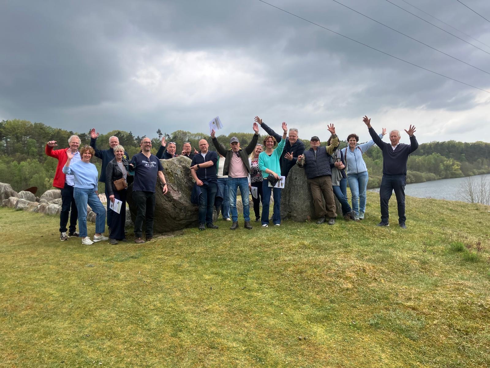 Leeuwen op het Zwerfsteneneiland